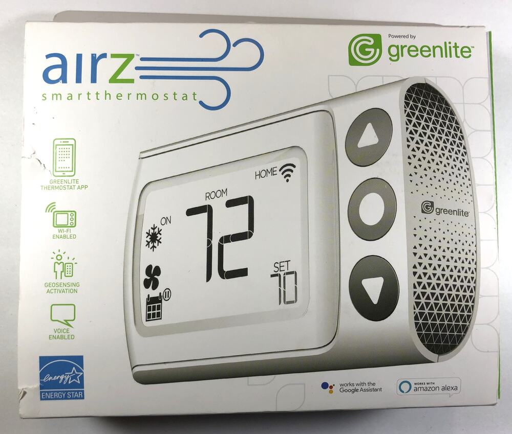 Greenlite Airz WiFi Smart Thermostat – Compatible with Alexa -vn
